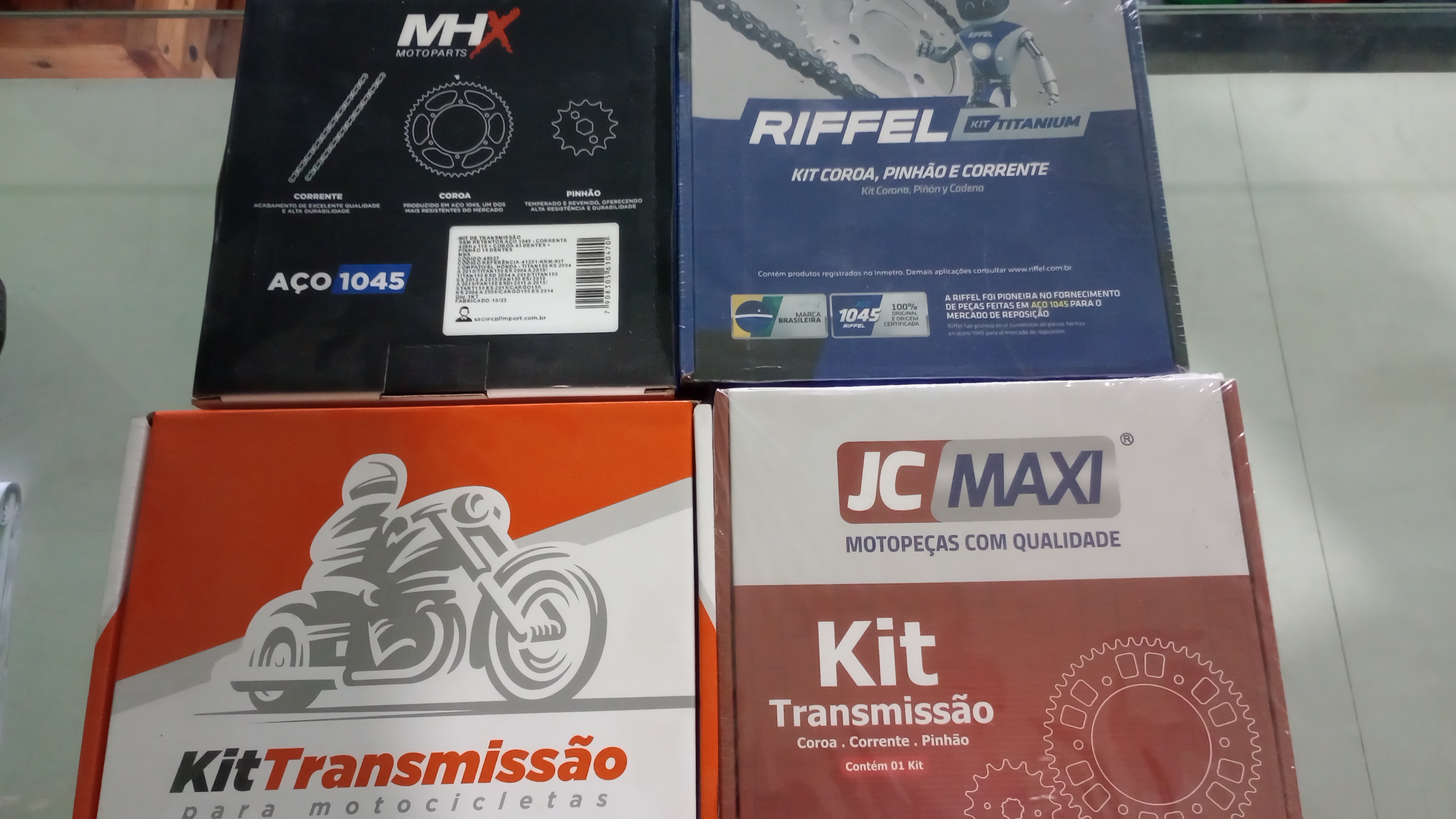 Kit transição os mais variados