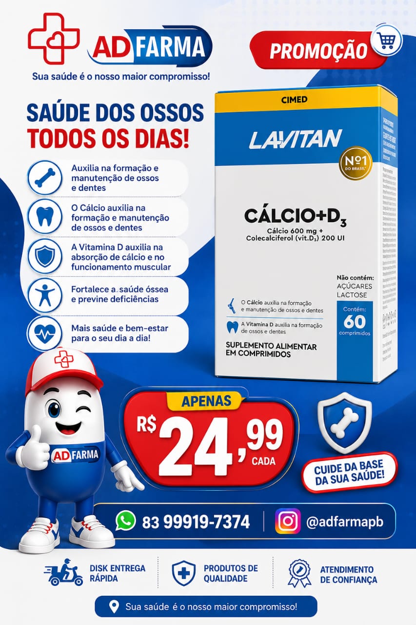 LAVITRAN - CÁLCIO + D³