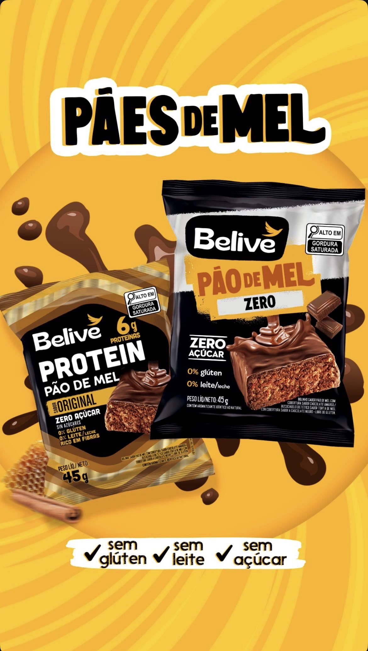 PÃO DE MEL BELIVE