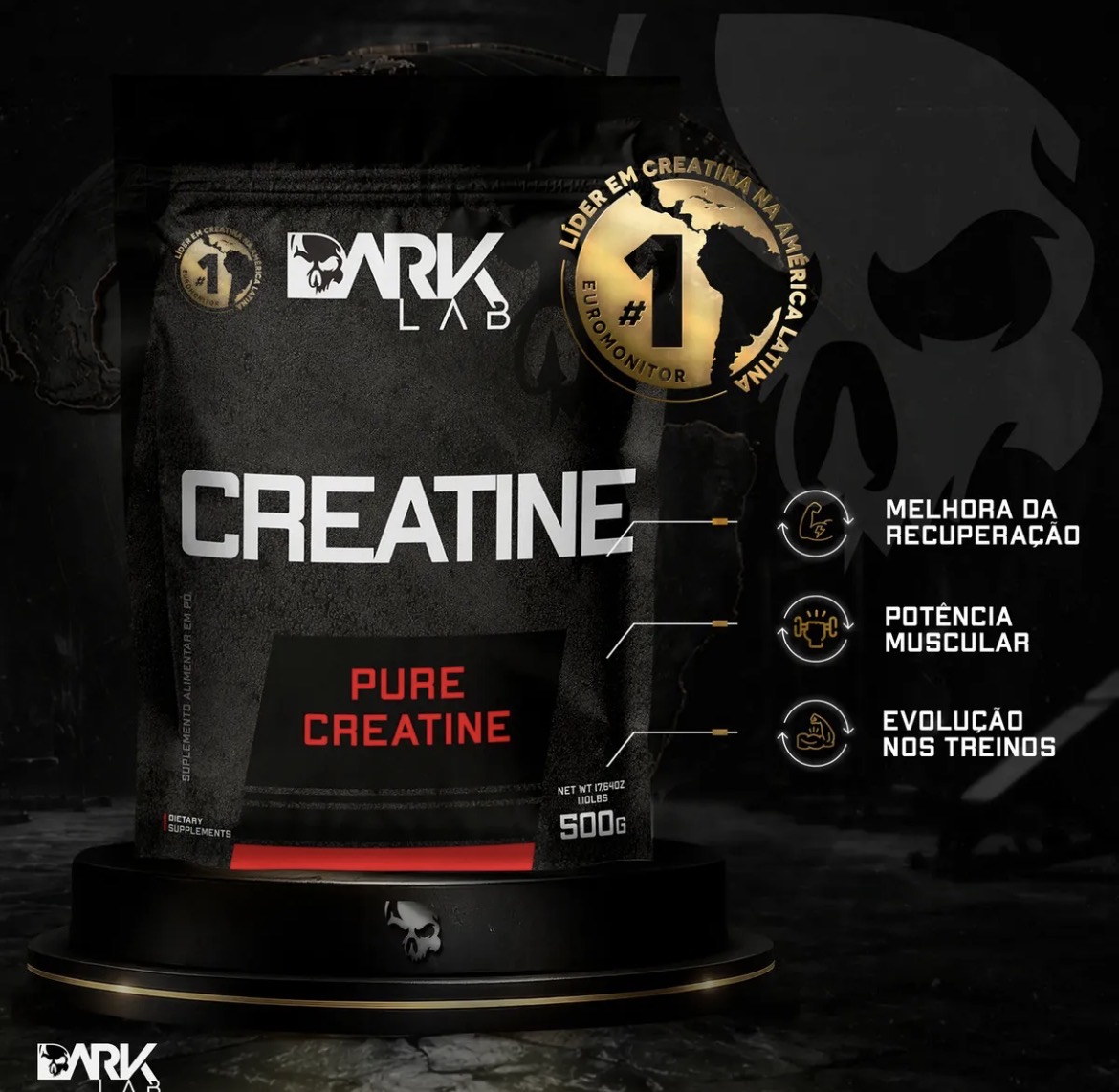 CREATINA DARK LAB 600g