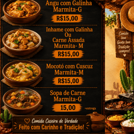 PRATOS NORDESTINOS