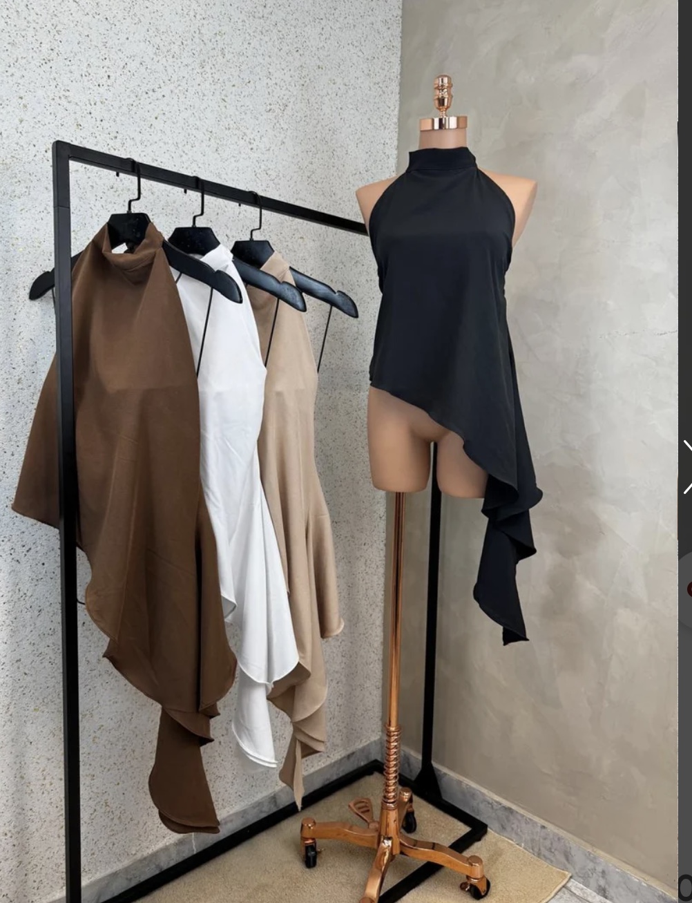 Blusa e cores.