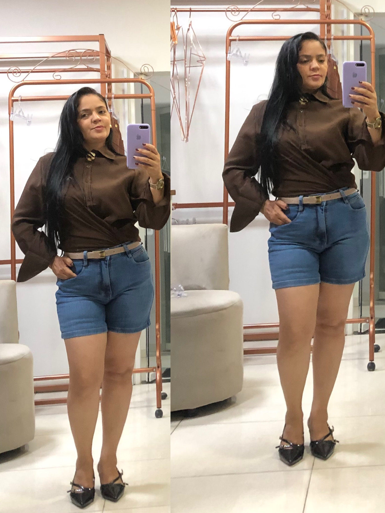 Camisa com jeans, look perfeito