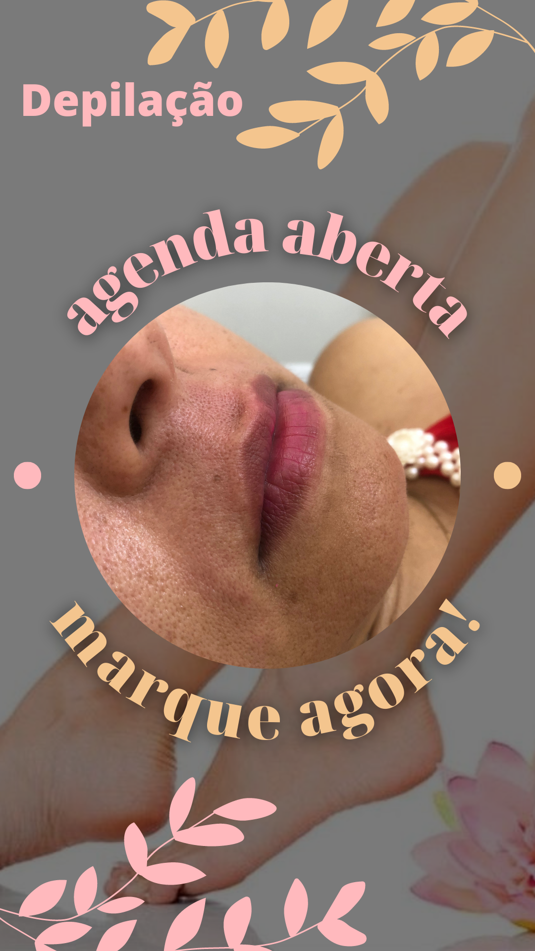Depilação de  buço