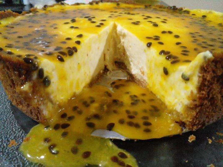 Torta de maracujá