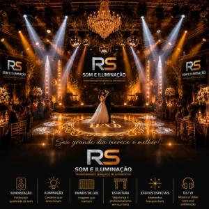 Som e Iluminação Casamento