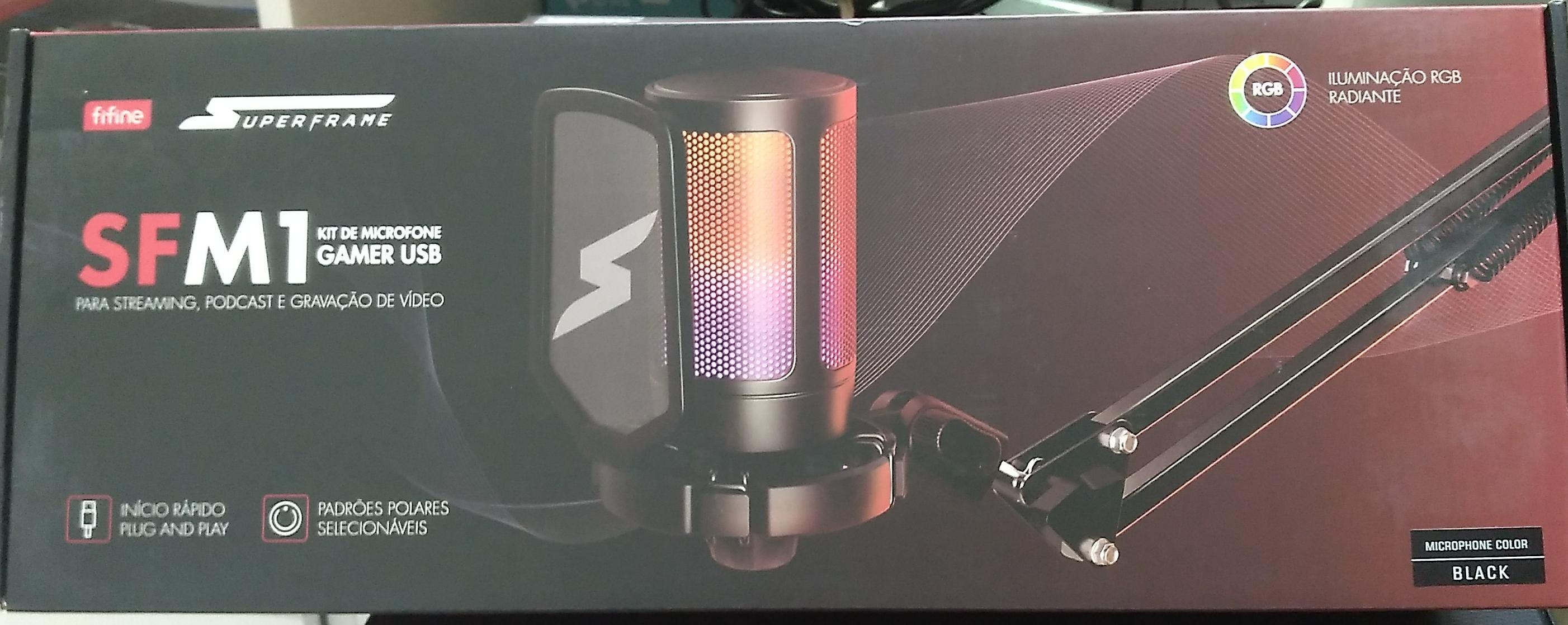 KIT DE MICROFONE - GAMER USB - SFM1