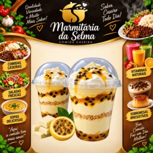 MOUSSE E MARACUJÁ