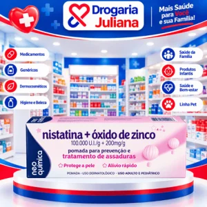 NISTATINA + ÓXIDO DE ZINCO