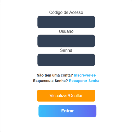 Área Restrita do Cliente